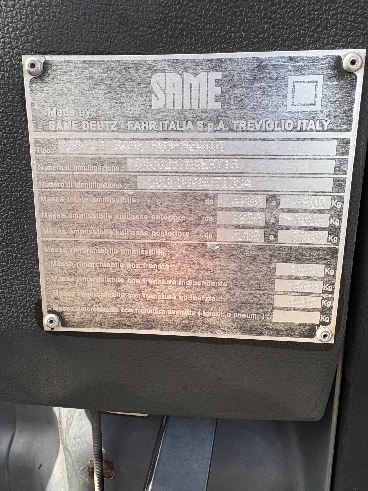 Venduto Same 100 cv frutteto