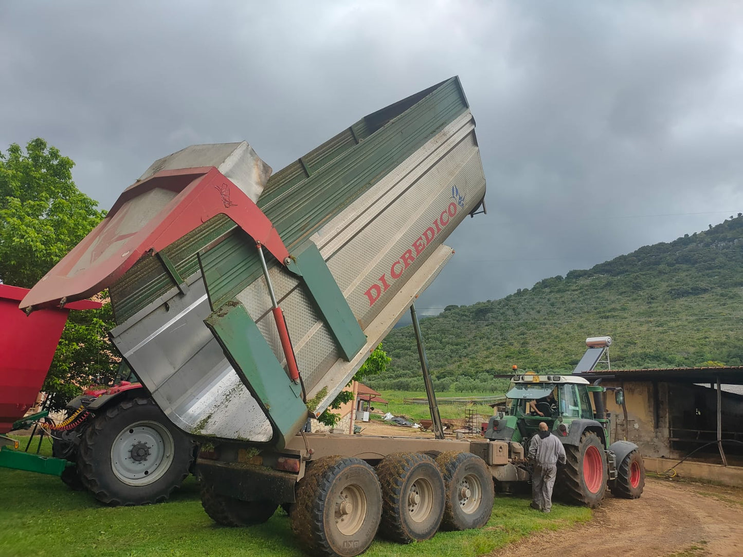 Rimorchio dumper
