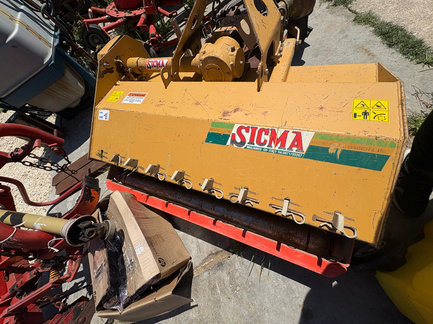Trincia sicma 140 cm